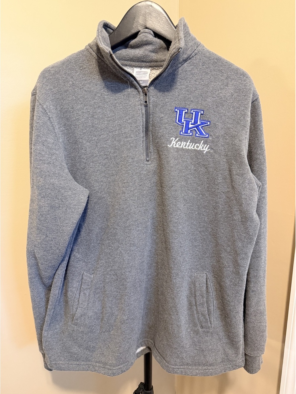 Kentucky Wildcats Gray Full Zip Hoodie Sweatshirt Women Size M